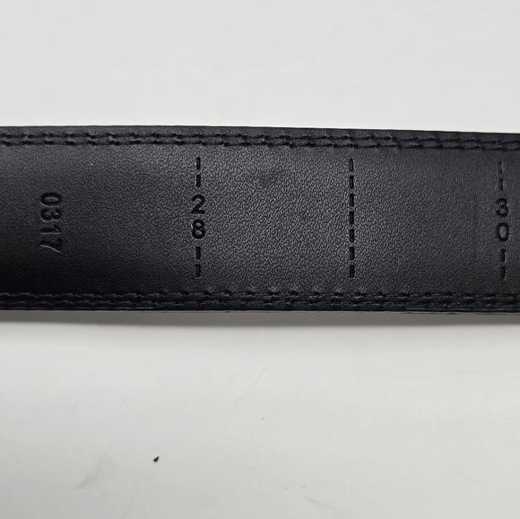 COMFORT CLICKS ADJUSTABLE RACHET STYLE BLACK BELT SILVER BUCKLE MENSWEAR MEN OS - Picture 8 of 16